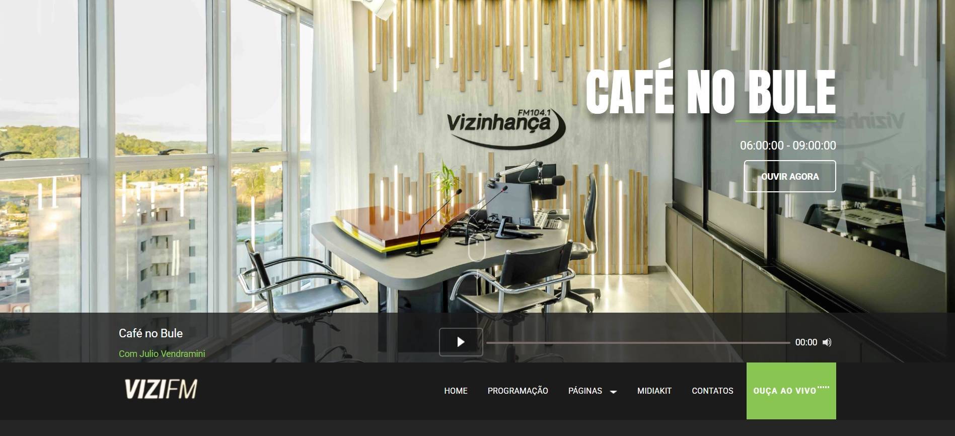 Site da Vizi FM está de cara nova